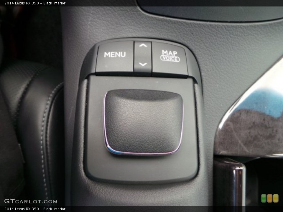 Black Interior Controls for the 2014 Lexus RX 350 #102998086