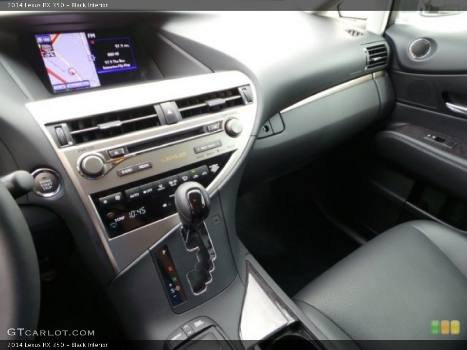 Black Interior Controls for the 2014 Lexus RX 350 #102998113