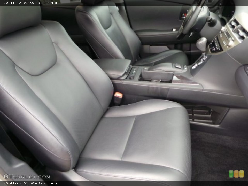 Black Interior Front Seat for the 2014 Lexus RX 350 #102998134