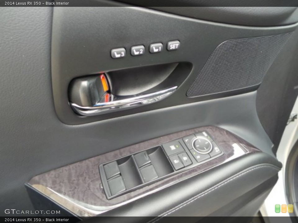 Black Interior Controls for the 2014 Lexus RX 350 #102998230