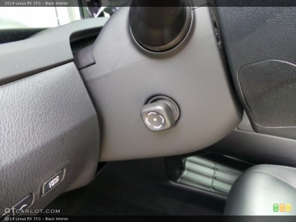 Black Interior Controls for the 2014 Lexus RX 350 #102998266