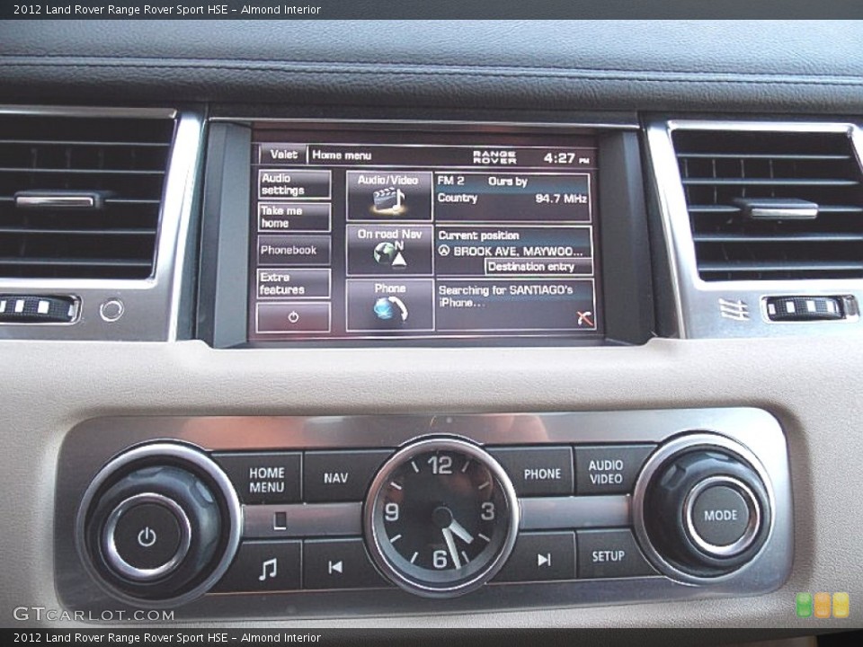 Almond Interior Controls for the 2012 Land Rover Range Rover Sport HSE #103003116