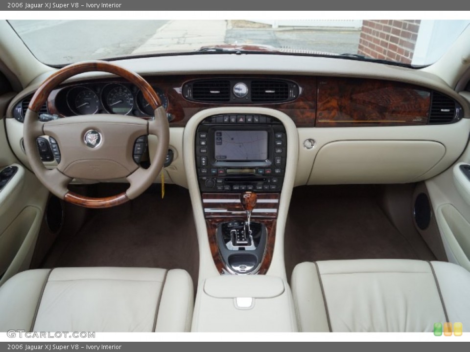 Ivory Interior Dashboard for the 2006 Jaguar XJ Super V8 #103008093