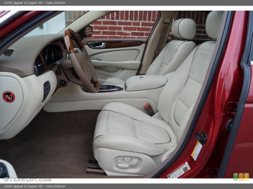 Ivory Interior Front Seat for the 2006 Jaguar XJ Super V8 #103008135