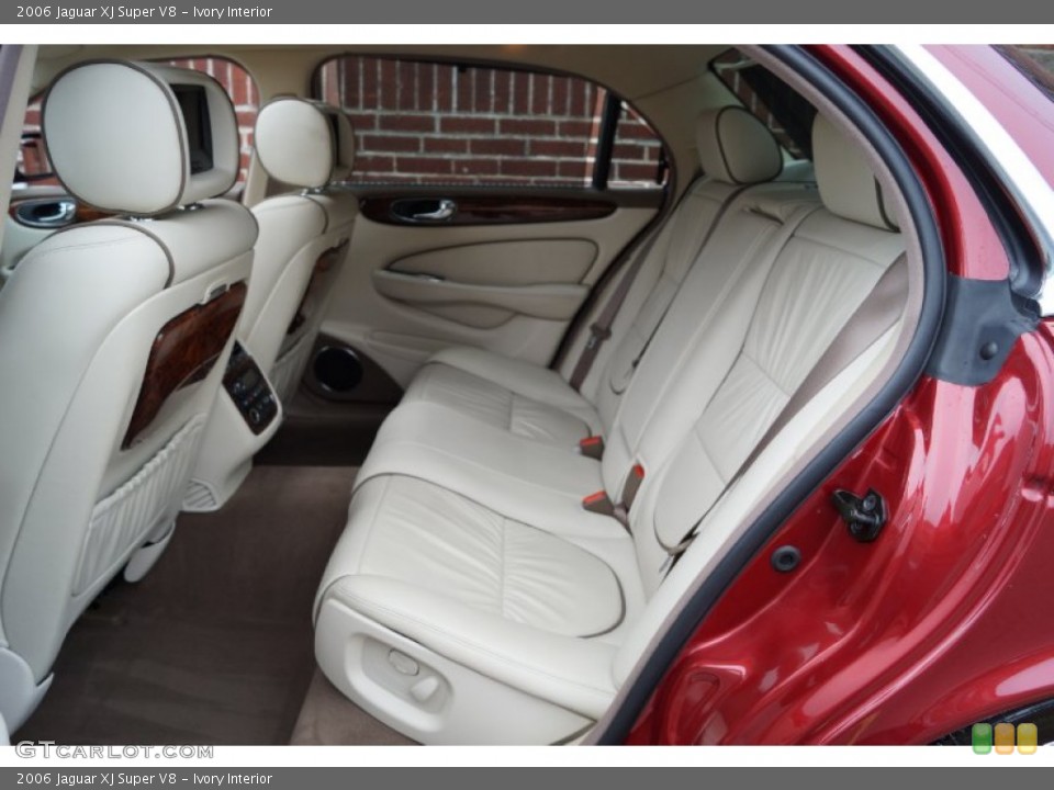 Ivory Interior Rear Seat for the 2006 Jaguar XJ Super V8 #103008219