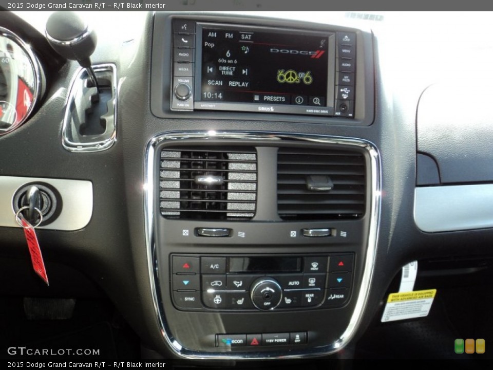 R/T Black Interior Controls for the 2015 Dodge Grand Caravan R/T #103013337