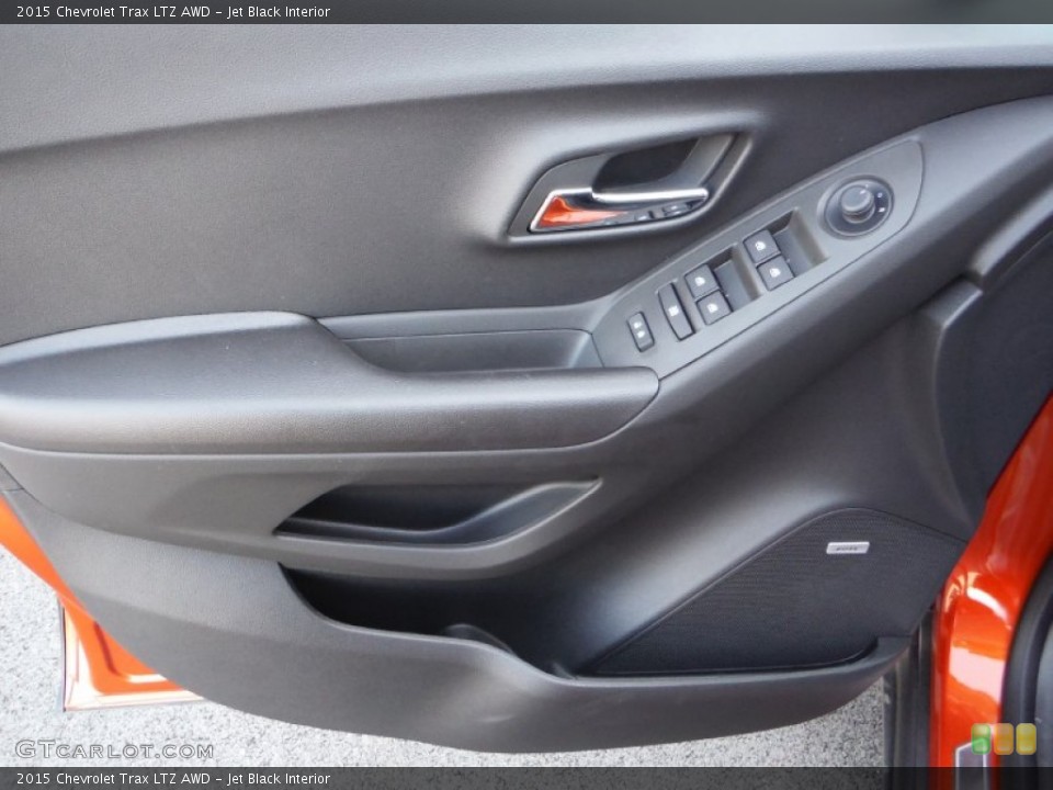 Jet Black Interior Door Panel for the 2015 Chevrolet Trax LTZ AWD #103024326