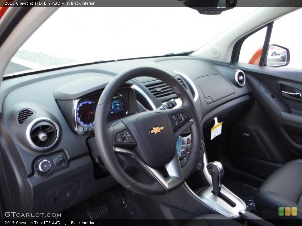 Jet Black Interior Dashboard for the 2015 Chevrolet Trax LTZ AWD #103024361