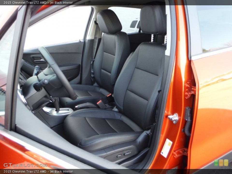 Jet Black Interior Front Seat for the 2015 Chevrolet Trax LTZ AWD #103024374