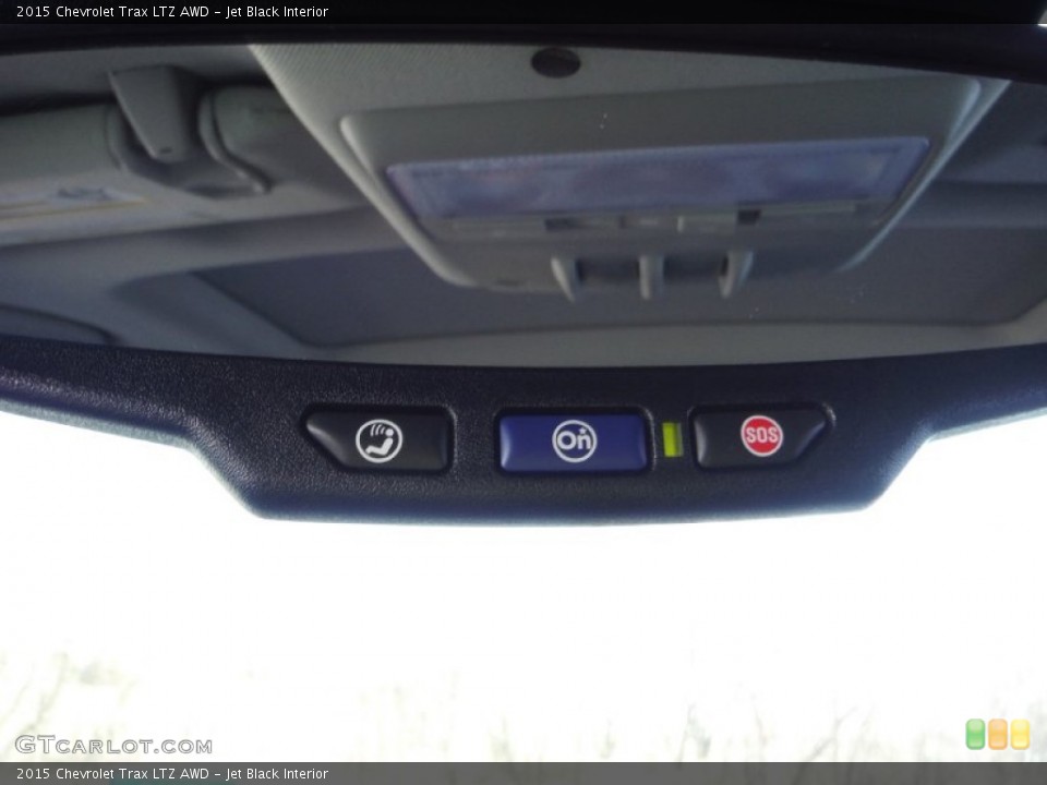 Jet Black Interior Controls for the 2015 Chevrolet Trax LTZ AWD #103024420