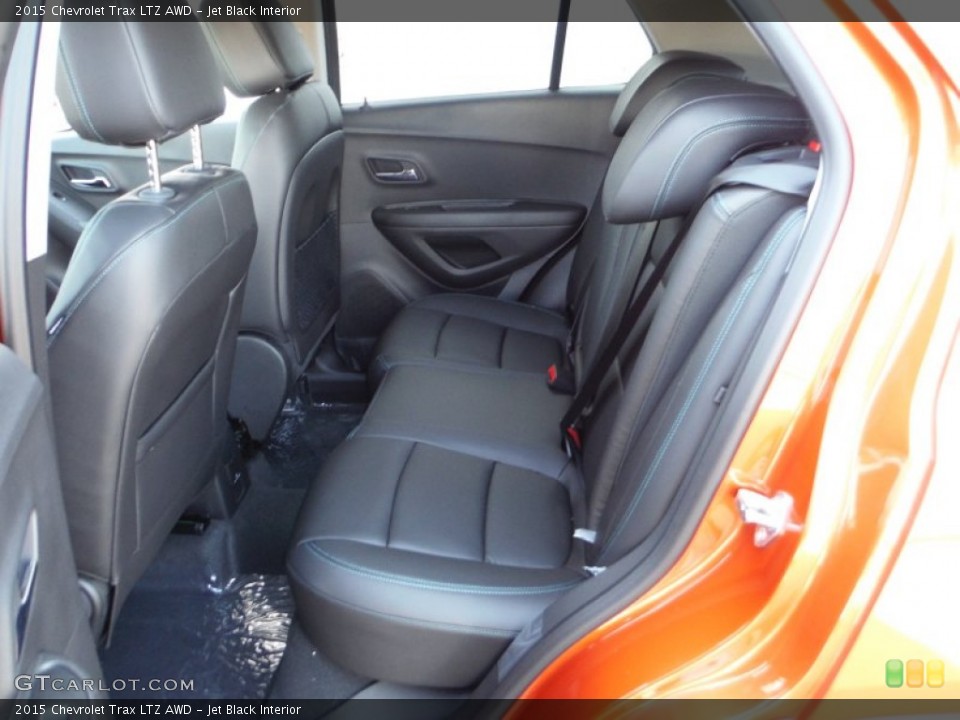 Jet Black Interior Rear Seat for the 2015 Chevrolet Trax LTZ AWD #103024464
