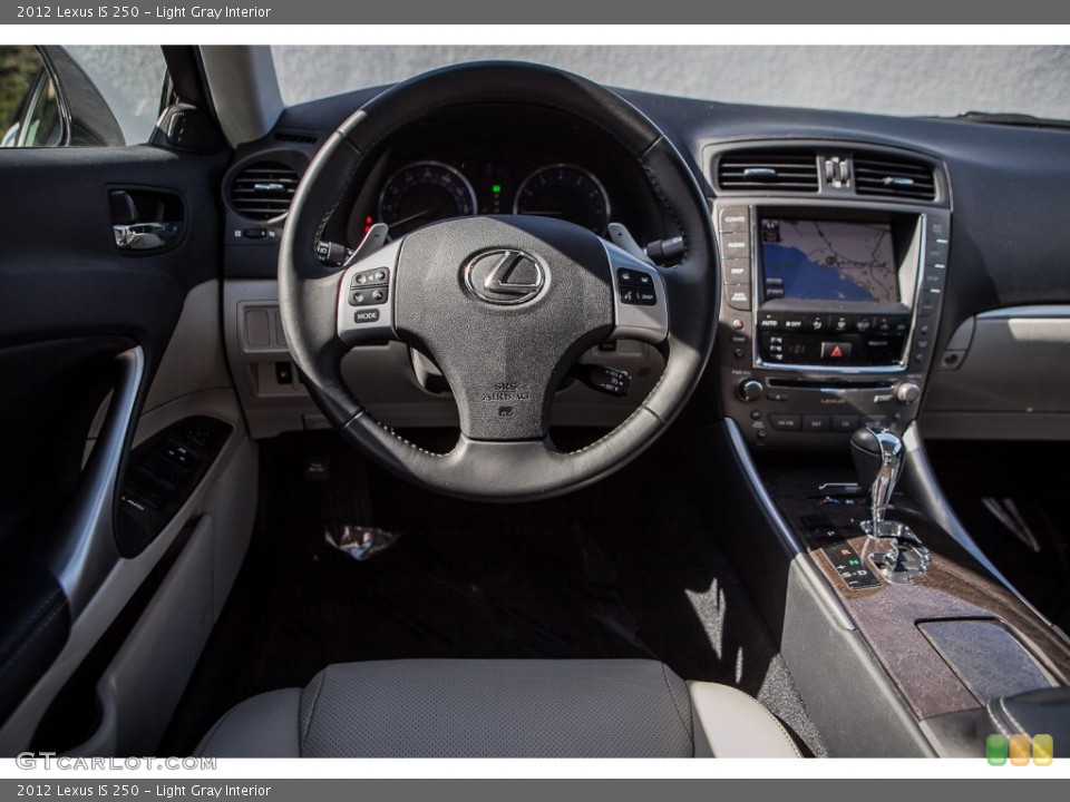 Light Gray Interior Dashboard for the 2012 Lexus IS 250 #103030870