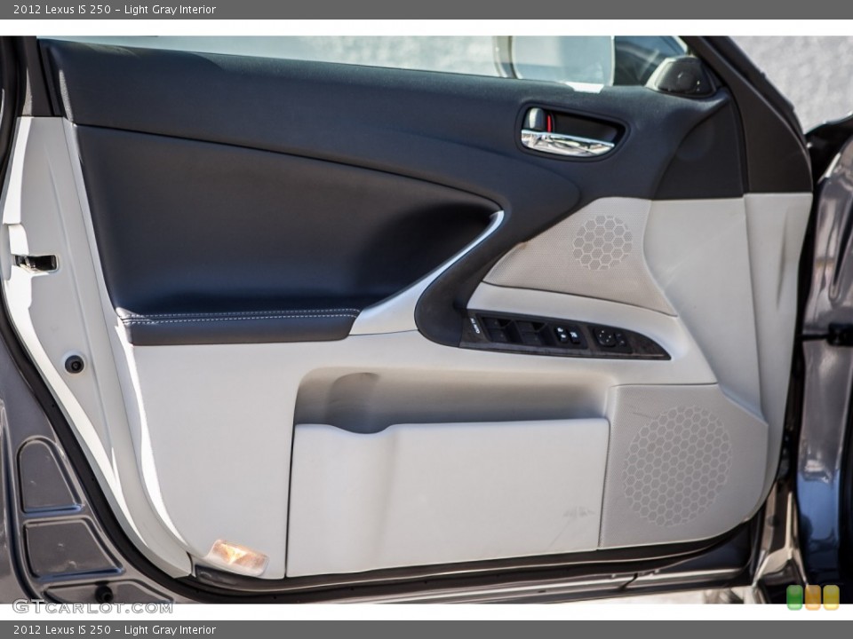 Light Gray Interior Door Panel for the 2012 Lexus IS 250 #103031736