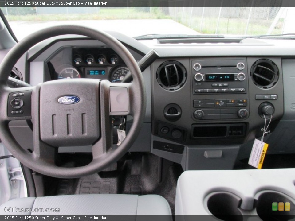 Steel Interior Dashboard for the 2015 Ford F250 Super Duty XL Super Cab #103044732