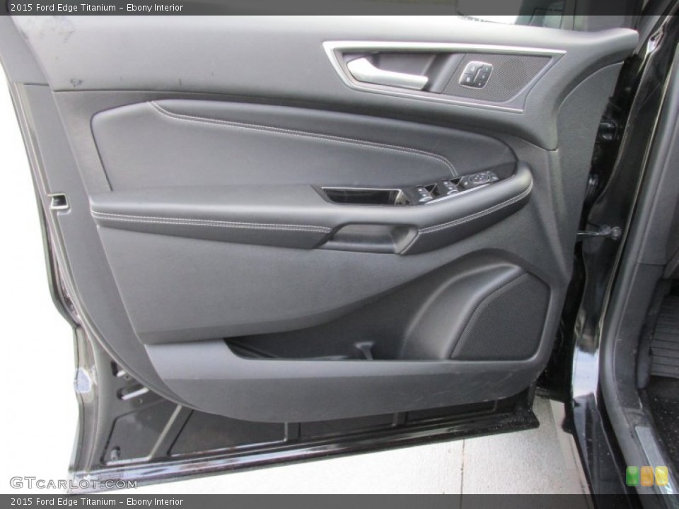 Ebony Interior Door Panel for the 2015 Ford Edge Titanium #103047033