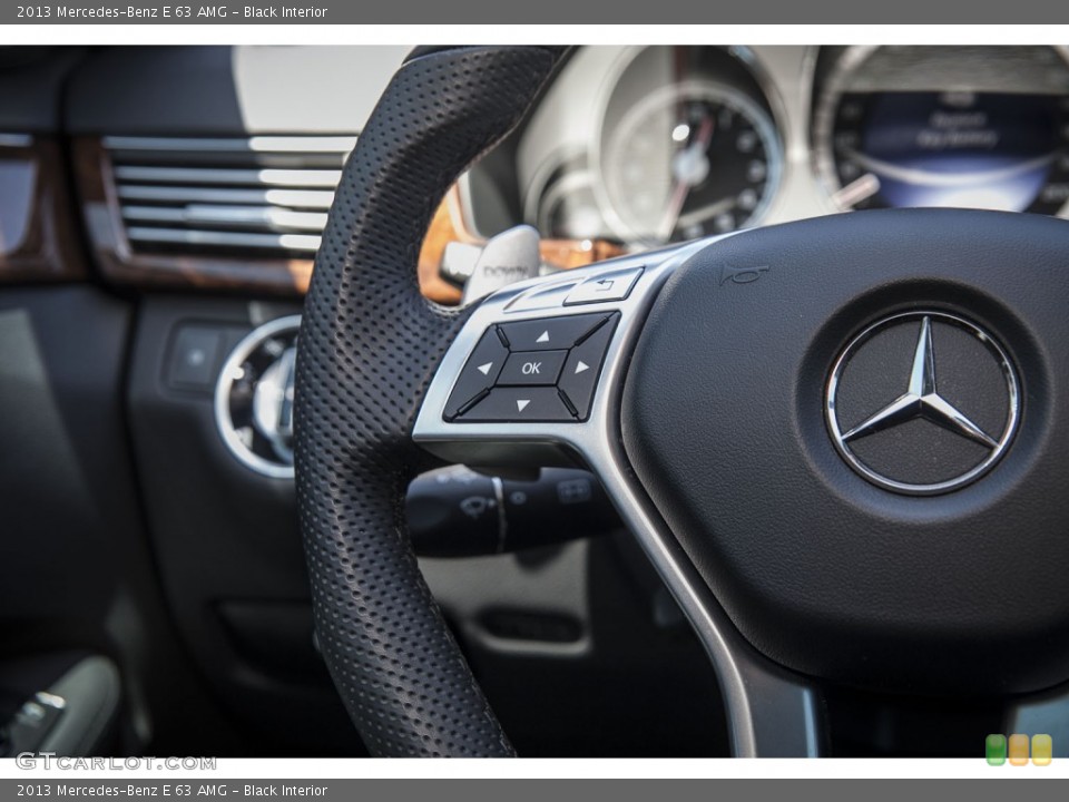 Black Interior Controls for the 2013 Mercedes-Benz E 63 AMG #103053081
