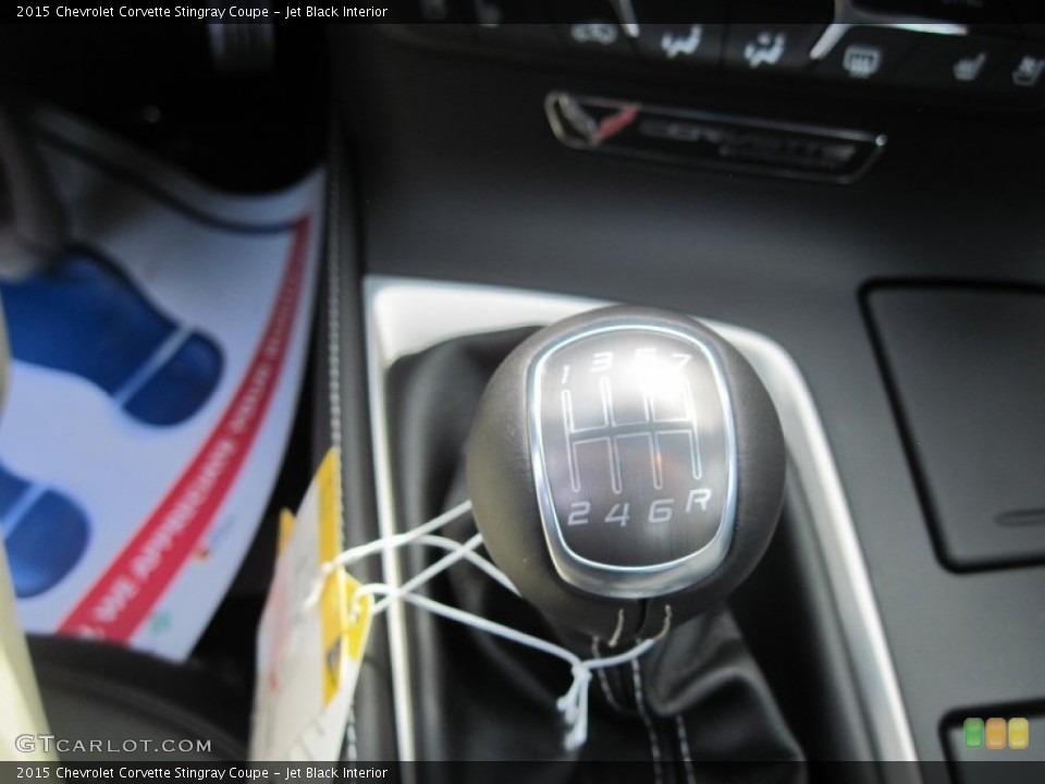 Jet Black Interior Transmission for the 2015 Chevrolet Corvette Stingray Coupe #103055229