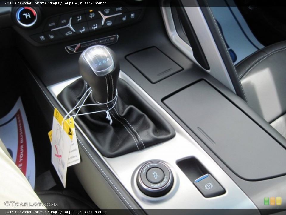 Jet Black Interior Transmission for the 2015 Chevrolet Corvette Stingray Coupe #103055256
