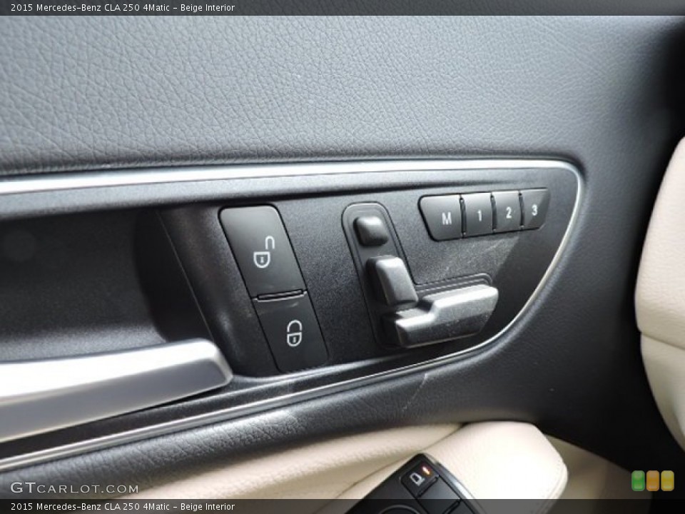 Beige Interior Controls for the 2015 Mercedes-Benz CLA 250 4Matic #103055433