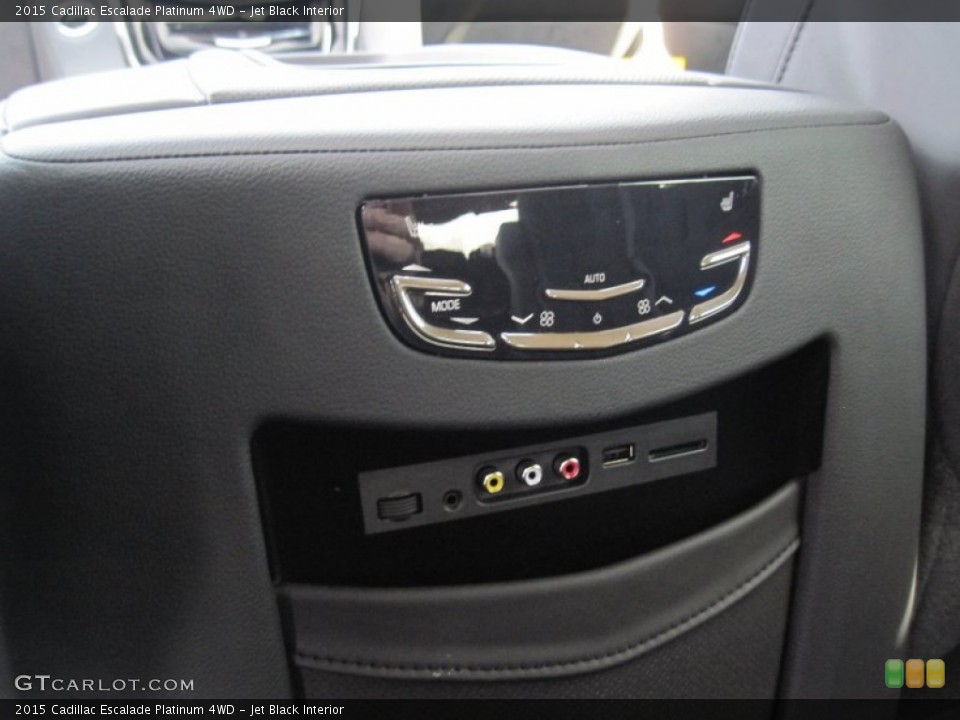 Jet Black Interior Controls for the 2015 Cadillac Escalade Platinum 4WD #103055538