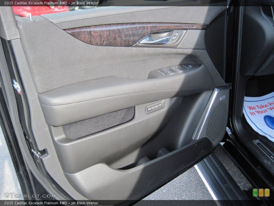 Jet Black Interior Door Panel for the 2015 Cadillac Escalade Platinum 4WD #103055610
