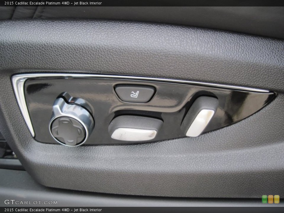Jet Black Interior Controls for the 2015 Cadillac Escalade Platinum 4WD #103055634