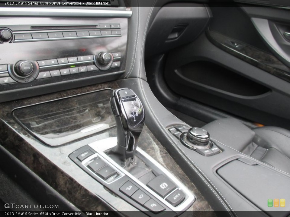 Black Interior Transmission for the 2013 BMW 6 Series 650i xDrive Convertible #103061724