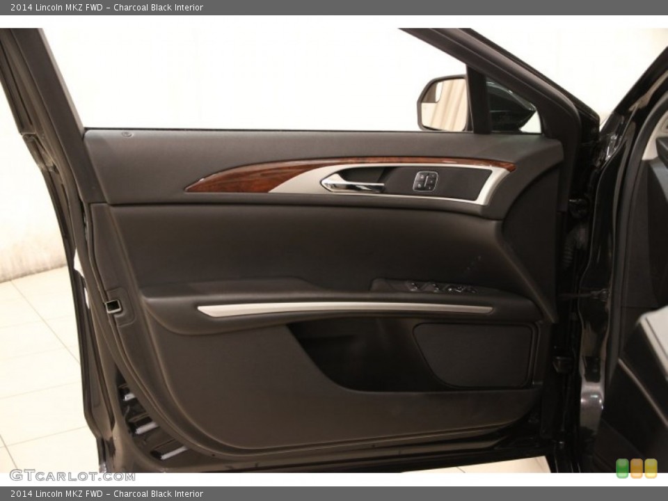 Charcoal Black Interior Door Panel for the 2014 Lincoln MKZ FWD #103063530