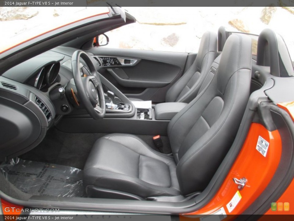 Jet Interior Front Seat for the 2014 Jaguar F-TYPE V8 S #103063659