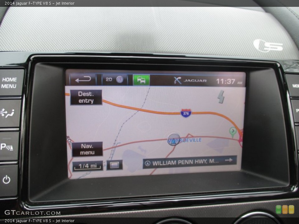 Jet Interior Navigation for the 2014 Jaguar F-TYPE V8 S #103063764