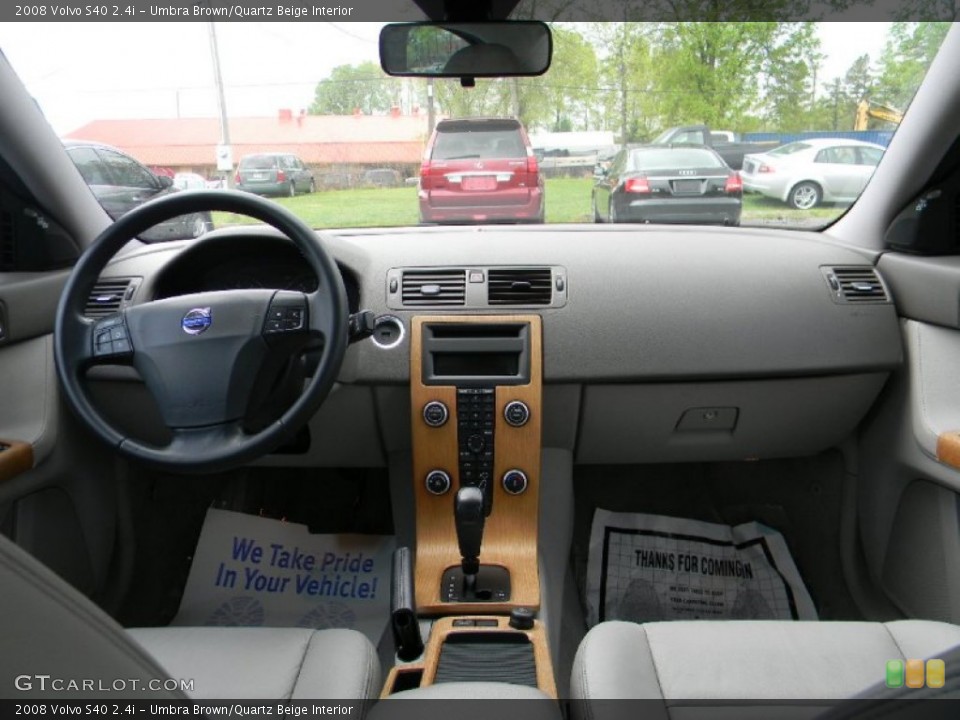 Umbra Brown/Quartz Beige Interior Photo for the 2008 Volvo S40 2.4i #103068018