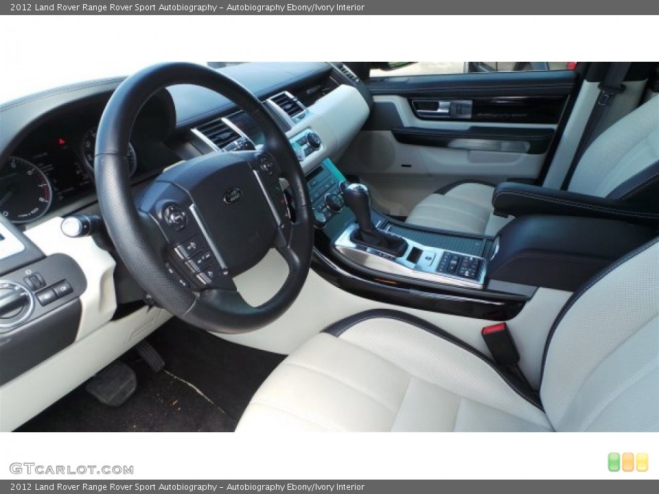 Autobiography Ebony/Ivory Interior Photo for the 2012 Land Rover Range Rover Sport Autobiography #103069935
