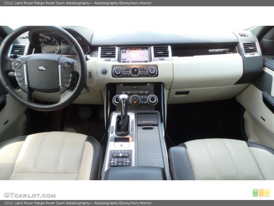Autobiography Ebony/Ivory Interior Dashboard for the 2012 Land Rover Range Rover Sport Autobiography #103069953