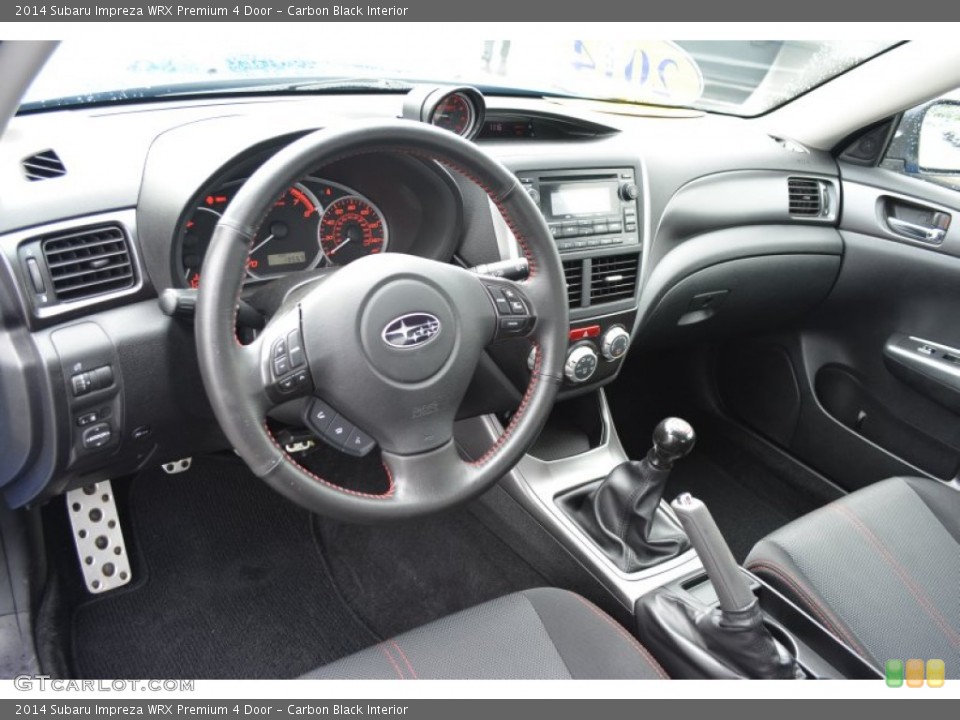 Carbon Black Interior Prime Interior for the 2014 Subaru Impreza WRX Premium 4 Door #103076940