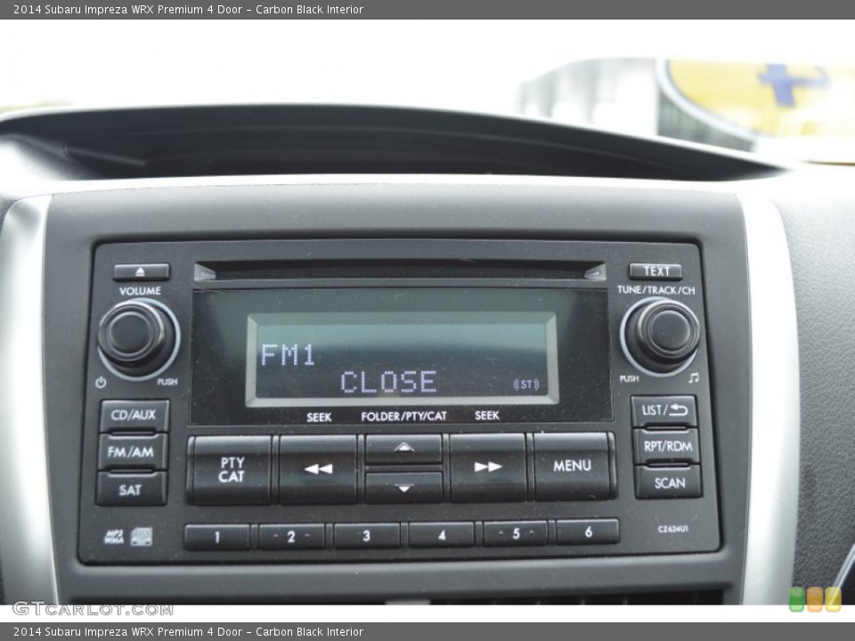 Carbon Black Interior Audio System for the 2014 Subaru Impreza WRX Premium 4 Door #103077138
