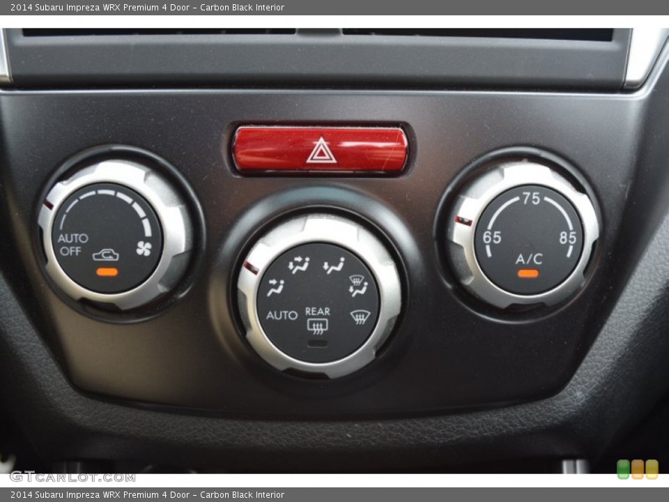 Carbon Black Interior Controls for the 2014 Subaru Impreza WRX Premium 4 Door #103077159