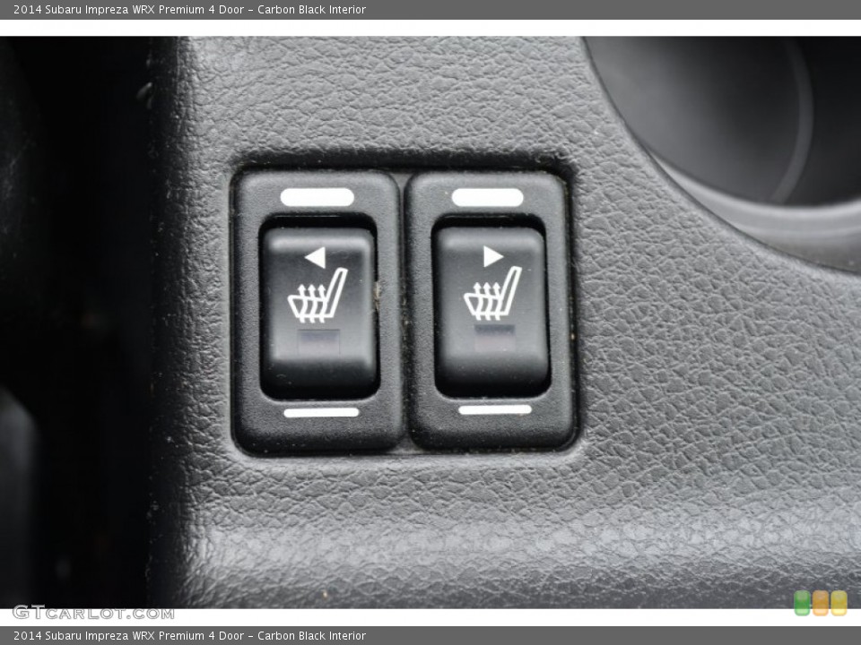 Carbon Black Interior Controls for the 2014 Subaru Impreza WRX Premium 4 Door #103077177