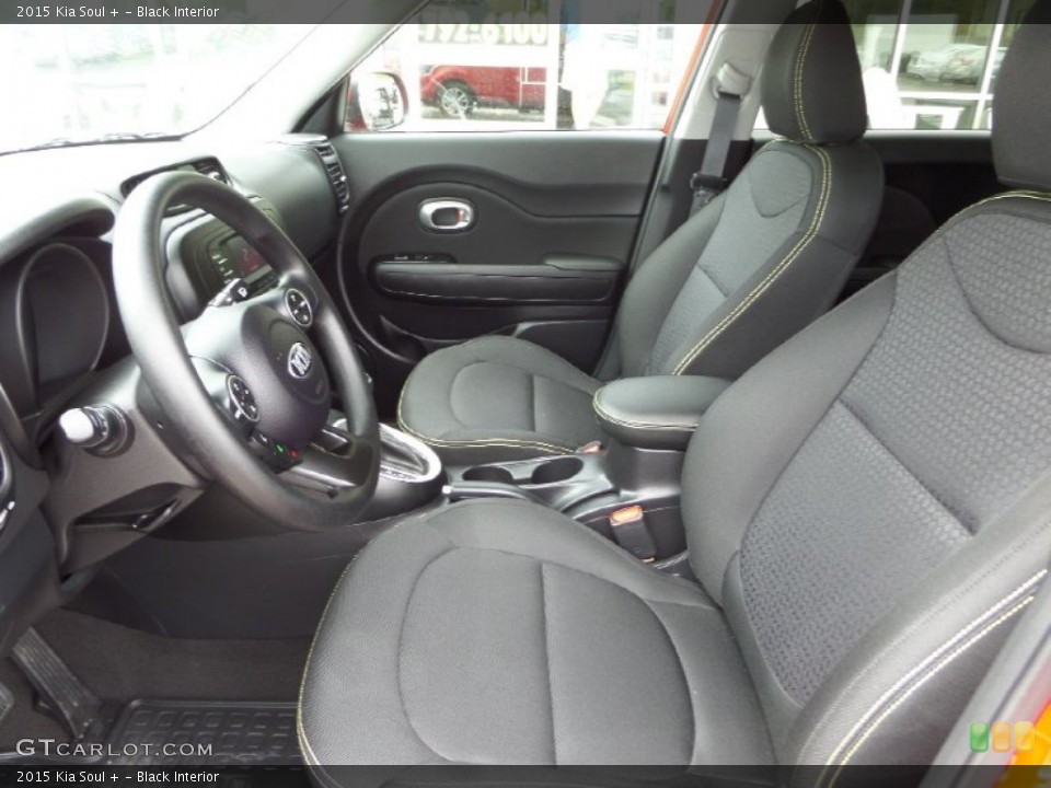 Black Interior Front Seat for the 2015 Kia Soul + #103078053