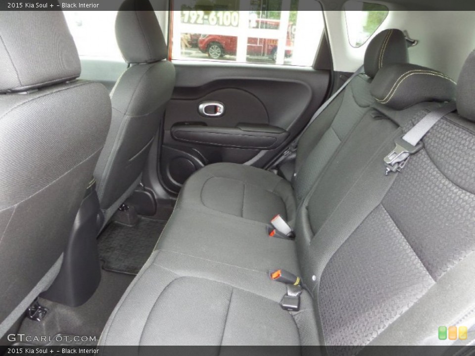 Black Interior Rear Seat for the 2015 Kia Soul + #103078074