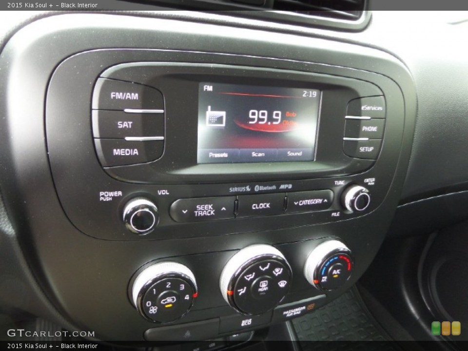 Black Interior Controls for the 2015 Kia Soul + #103078212