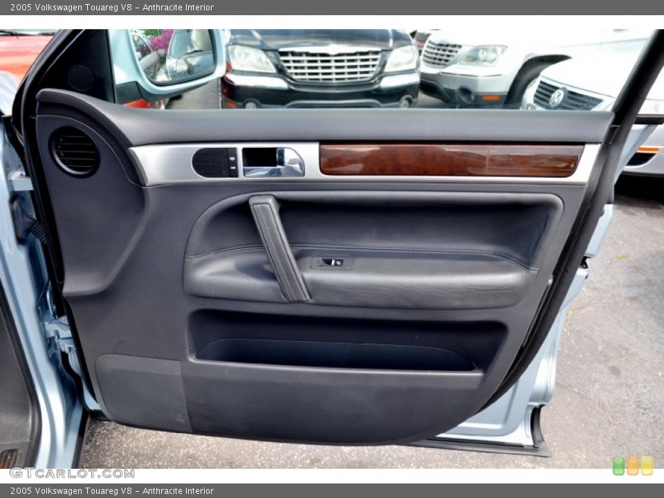 Anthracite Interior Door Panel for the 2005 Volkswagen Touareg V8 #103078942