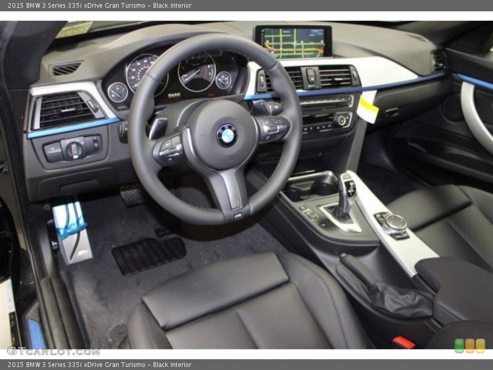 Black Interior Prime Interior for the 2015 BMW 3 Series 335i xDrive Gran Turismo #103079997