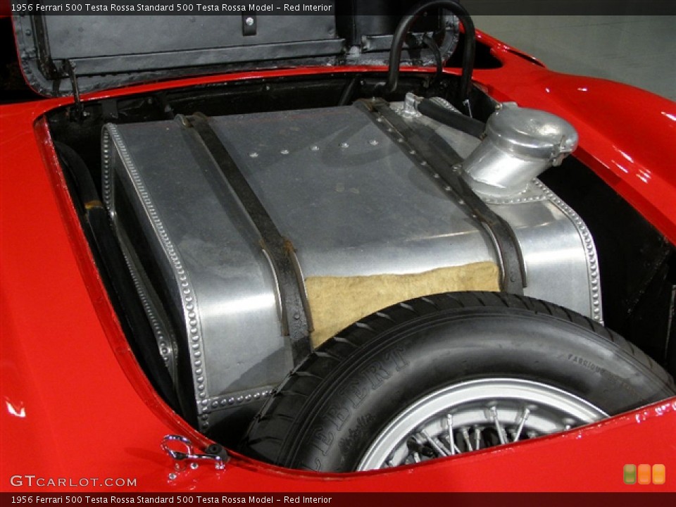 Red Interior Trunk for the 1956 Ferrari 500 Testa Rossa  #103080