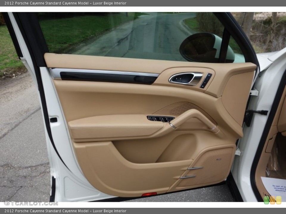Luxor Beige Interior Door Panel for the 2012 Porsche Cayenne  #103087787