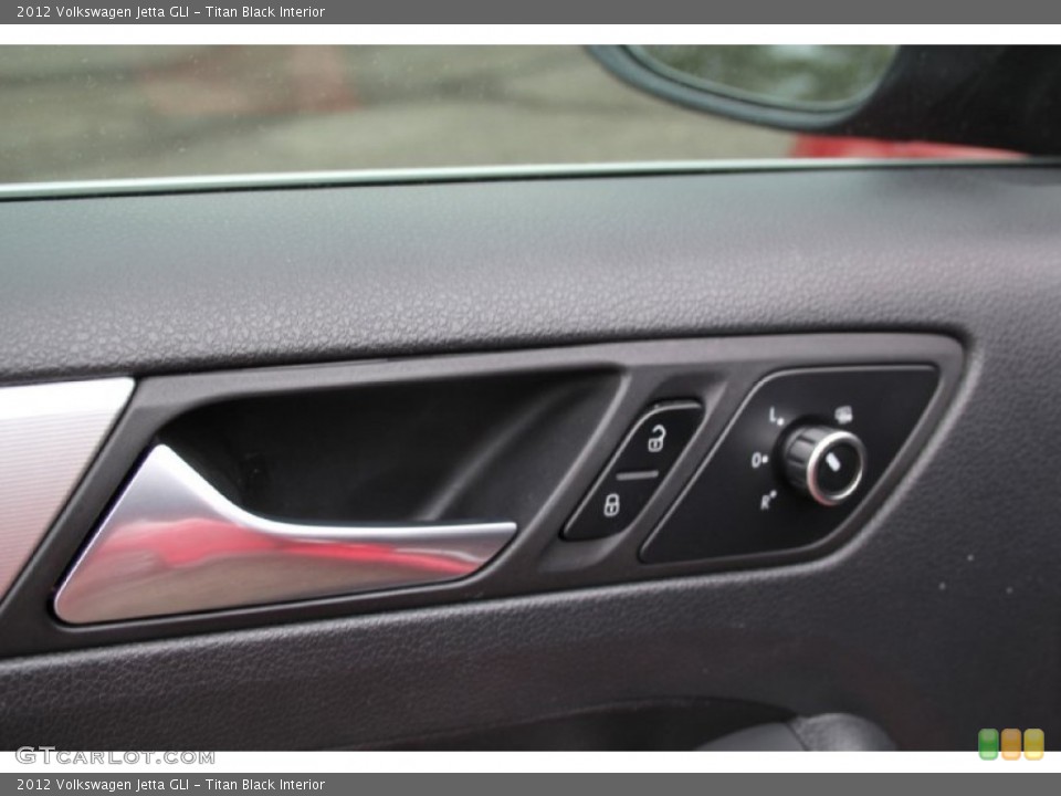 Titan Black Interior Controls for the 2012 Volkswagen Jetta GLI #103093130