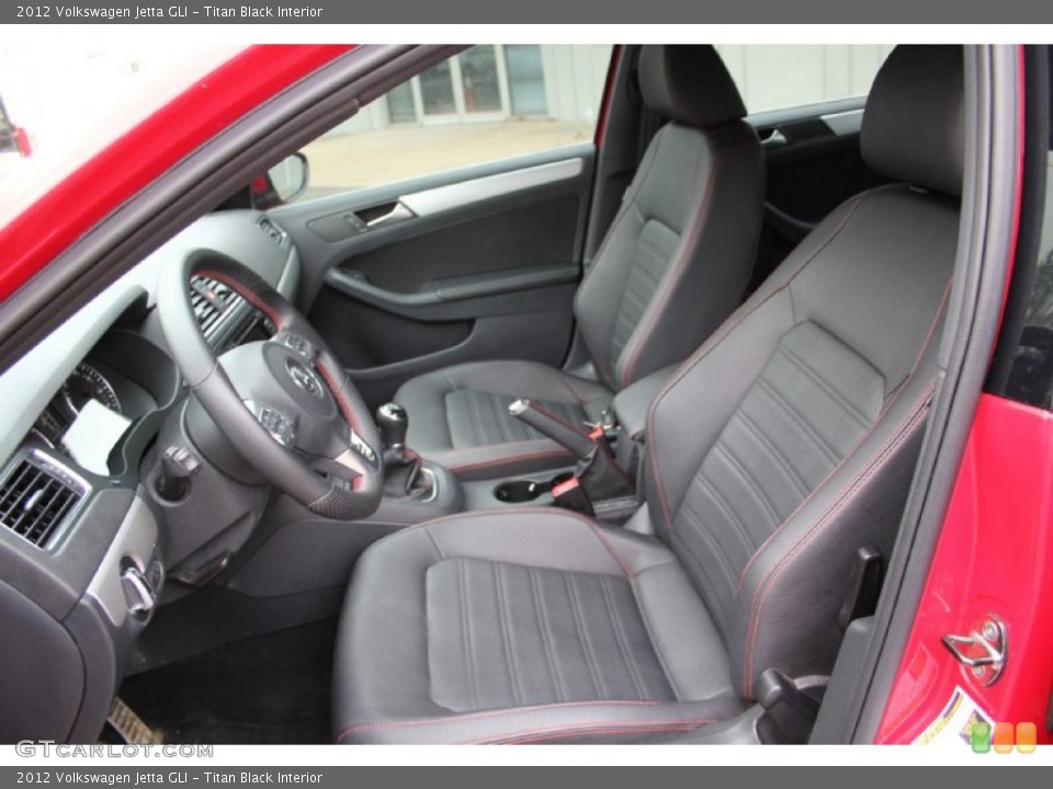 Titan Black Interior Photo for the 2012 Volkswagen Jetta GLI #103093178