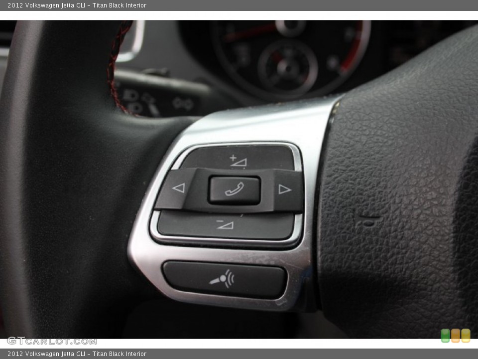 Titan Black Interior Controls for the 2012 Volkswagen Jetta GLI #103093283