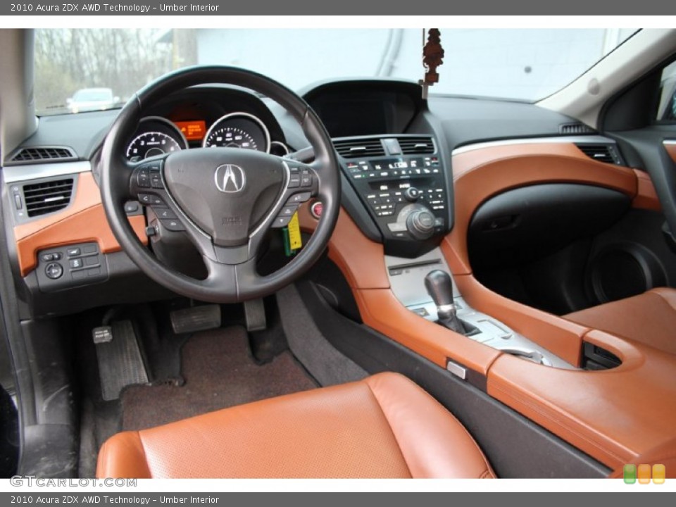 Umber Interior Photo for the 2010 Acura ZDX AWD Technology #103094111