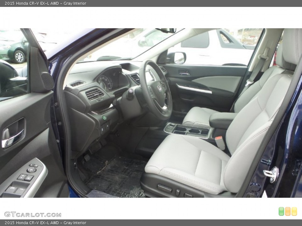Gray Interior Photo for the 2015 Honda CR-V EX-L AWD #103095914