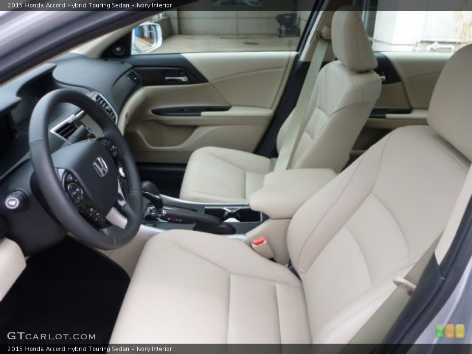 Ivory Interior Photo for the 2015 Honda Accord Hybrid Touring Sedan #103100405